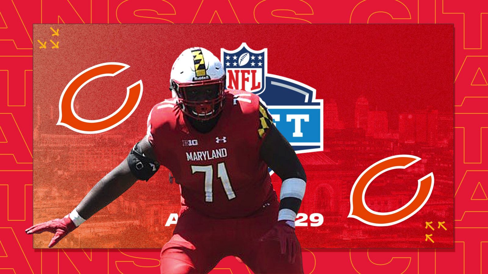 Bears Add Left Tackle In Latest 2023 NFL Mock Draft